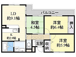 アーバンビレッジ香花園 3階