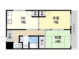ハチブセ高槻 2階