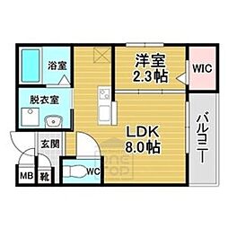 リアコート千里丘1NORTH 3階