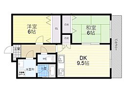 クレールミシマ2 1階