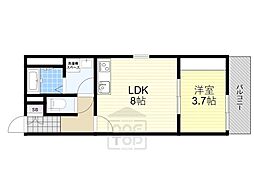 リブレメゾン岸辺1 3階/-