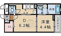 グランシャリオ・2 1LDKの間取図画像