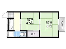 誠和ビル 2Kの間取図画像