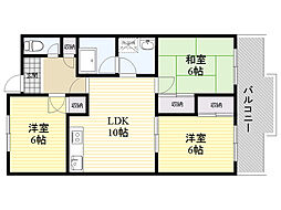 第3グリーンハイツ 2階/-