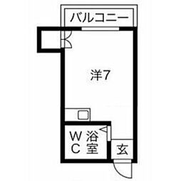 アパートメント摂津2 4階/-