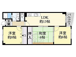 ウイングビュー鮎川 3階