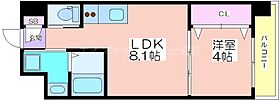 FDS　PREX  ｜ 大阪府大阪市西成区岸里2丁目（賃貸マンション1LDK・15階・28.87㎡） その2