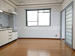 パークメゾン中加賀屋 4階2LDKのリビング/ダイニング