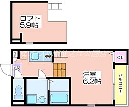 ハーモニーテラス墨江 1階/-