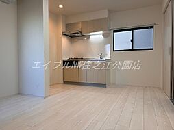 ハーモニーテラス安立IV 3階1LDKのリビング/ダイニング