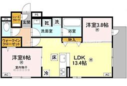 クラシスト苅田EAST 1階/-