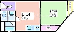 新遠里小野マンション 3階/-