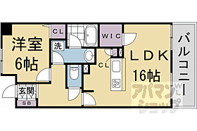 パインフィールド洛東 306 ｜ 京都府京都市山科区東野片下リ町（賃貸マンション1LDK・3階・53.73㎡） その2