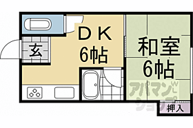 京都府京都市南区久世東土川町（賃貸アパート1DK・2階・19.44㎡） その2