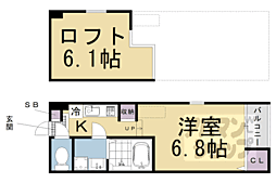 観月橋駅 5.2万円
