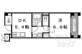 パインフィールド洛東 312 ｜ 京都府京都市山科区東野片下リ町（賃貸マンション1DK・3階・30.78㎡） その2