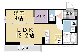 滋賀県大津市大萱6丁目（賃貸アパート1LDK・1階・41.86㎡） その2