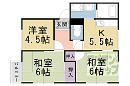 間取図画像 3DK
