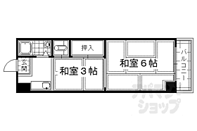 京都府京都市伏見区深草西浦町6丁目（賃貸マンション2K・3階・21.45㎡） その2