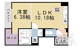 滋賀県大津市尾花川（賃貸アパート1LDK・1階・40.35㎡） その2