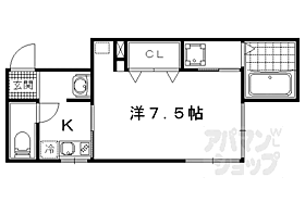 エモン山科 103 ｜ 京都府京都市山科区北花山寺内町（賃貸アパート1K・1階・26.03㎡） その2