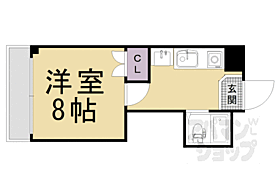 京都府京都市東山区石垣町東側（賃貸マンション1K・2階・23.00㎡） その2