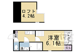 Ｔ－Ｒｅｓｉｄｅｎｃｅ　4 205 ｜ 京都府京都市山科区日ノ岡石塚町（賃貸アパート1K・2階・20.10㎡） その2