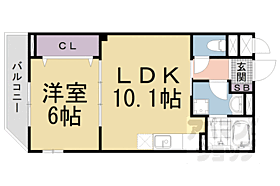 滋賀県大津市神領2丁目（賃貸アパート1LDK・1階・39.64㎡） その2