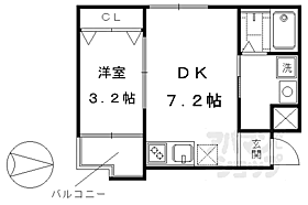 京都府京都市下京区卜味金仏町（賃貸マンション1DK・2階・24.71㎡） その2