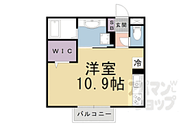 滋賀県大津市本丸町（賃貸アパート1R・2階・30.13㎡） その2