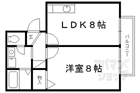 京都府京都市伏見区深草開土口町（賃貸アパート1LDK・1階・35.00㎡） その2