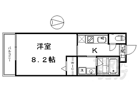 京都府京都市東山区鞘町通正面下る上堀詰町（賃貸マンション1K・2階・27.39㎡） その2