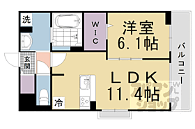 滋賀県大津市一里山2丁目（賃貸アパート1LDK・1階・41.88㎡） その1