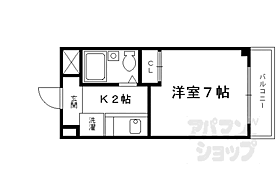 京都府京都市伏見区桃山町泰長老（賃貸マンション1K・5階・18.83㎡） その2