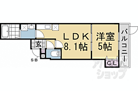 京都府京都市伏見区深草東伊達町（賃貸アパート1LDK・3階・30.46㎡） その2