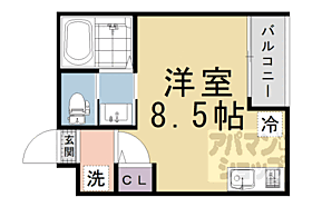 京都府京都市伏見区深草加賀屋敷町（賃貸マンション1R・3階・20.47㎡） その2