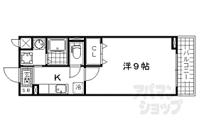 ボヌール　アヴニール　II 106 ｜ 京都府京都市山科区東野南井ノ上町（賃貸アパート1K・1階・28.90㎡） その2