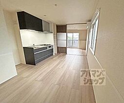 京阪宇治線 六地蔵駅 徒歩7分の賃貸アパート 1階1LDKのリビング/ダイニング