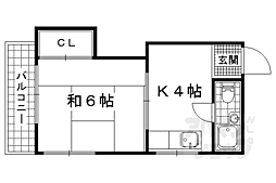 Ｓｔａｂｌｅ勧修寺 2階