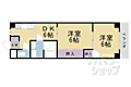 クローバー勧修寺4階5.4万円