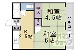 原田ハイツ 2階/2C