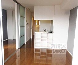 JR湖西線 堅田駅 徒歩10分の賃貸アパート 1階1LDKのリビング/ダイニング