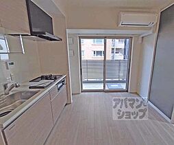 京都地下鉄東西線 京都市役所前駅 徒歩1分の賃貸マンション 6階1DKのリビング/ダイニング