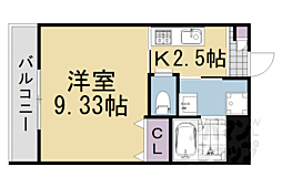 間取図画像 1K