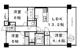 近鉄京都線 十条駅 徒歩8分 9階/-