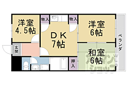 勧修寺ハイツ 3階