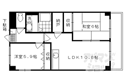 京阪宇治線 観月橋駅 徒歩7分 3階/-