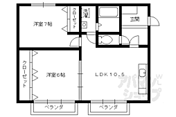 JR東海道・山陽本線 向日町駅 3.6km 2階/-