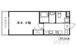 コーポ伊藤 1Kの間取図画像