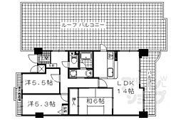 ライオンズマンション山科小野 5階